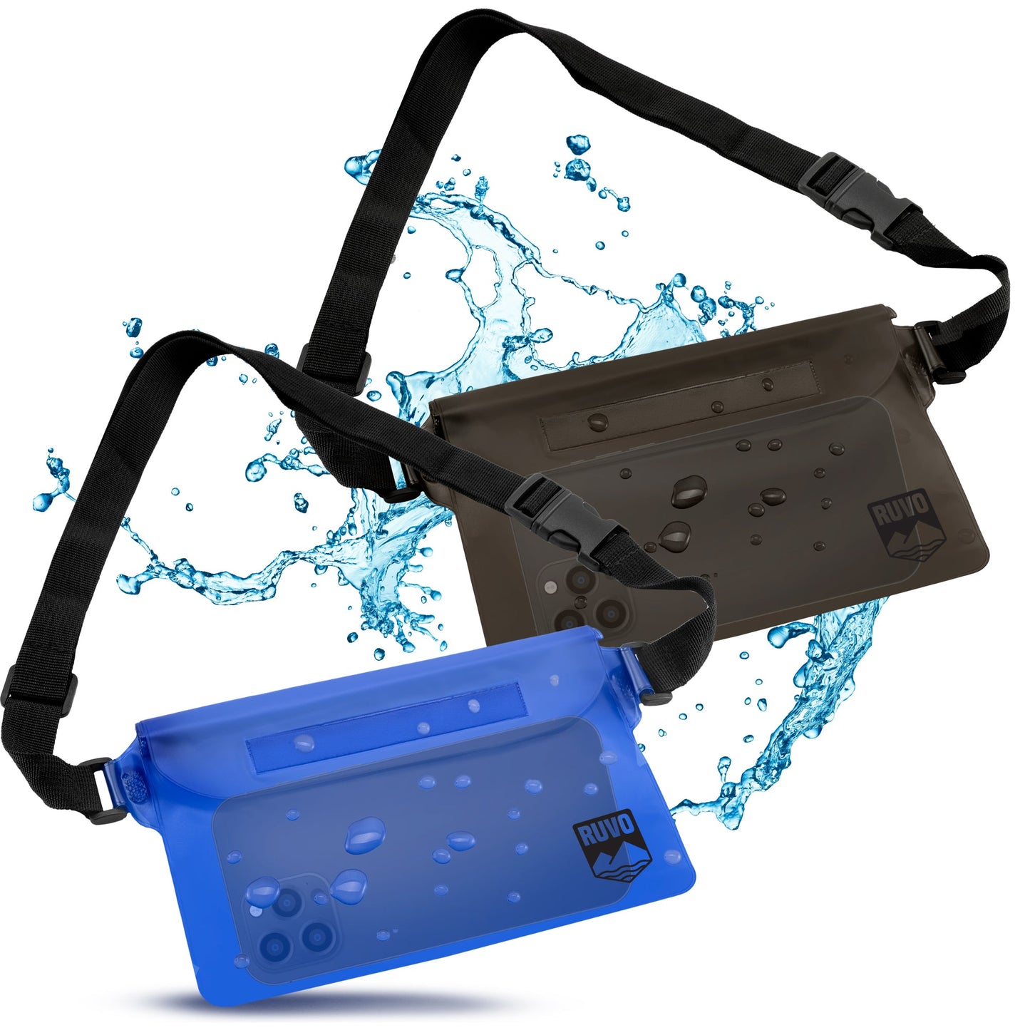 Wasserdichte Bauchtasche | 2er Set - RUVO