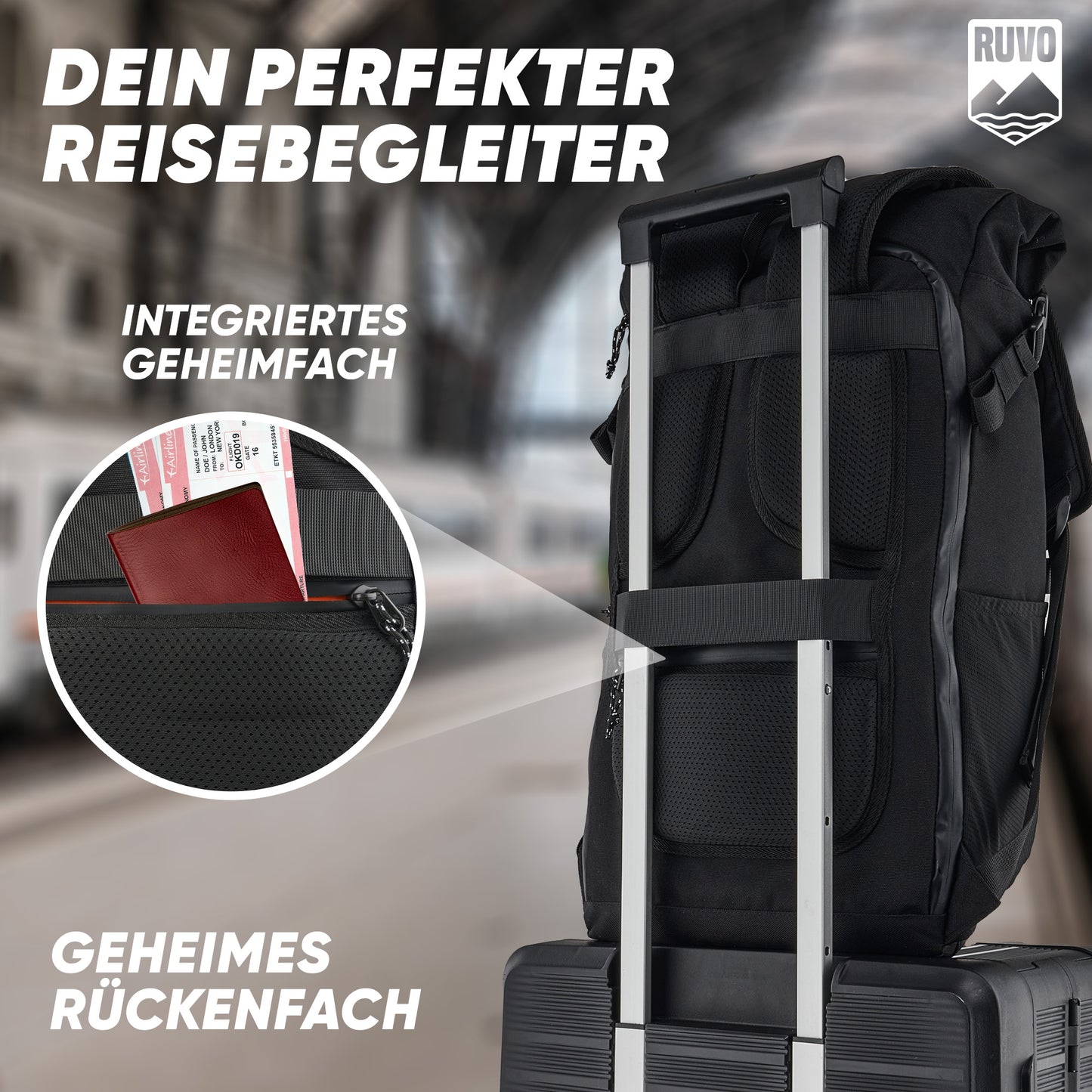 RUVO® Premium Rucksack