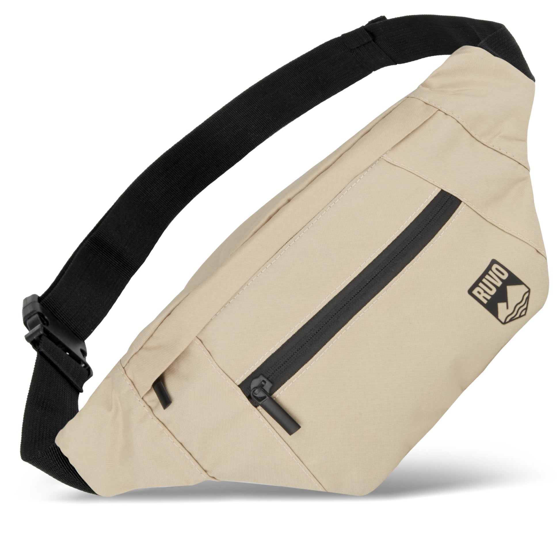 RUVO Bauchtasche Farbe beige
