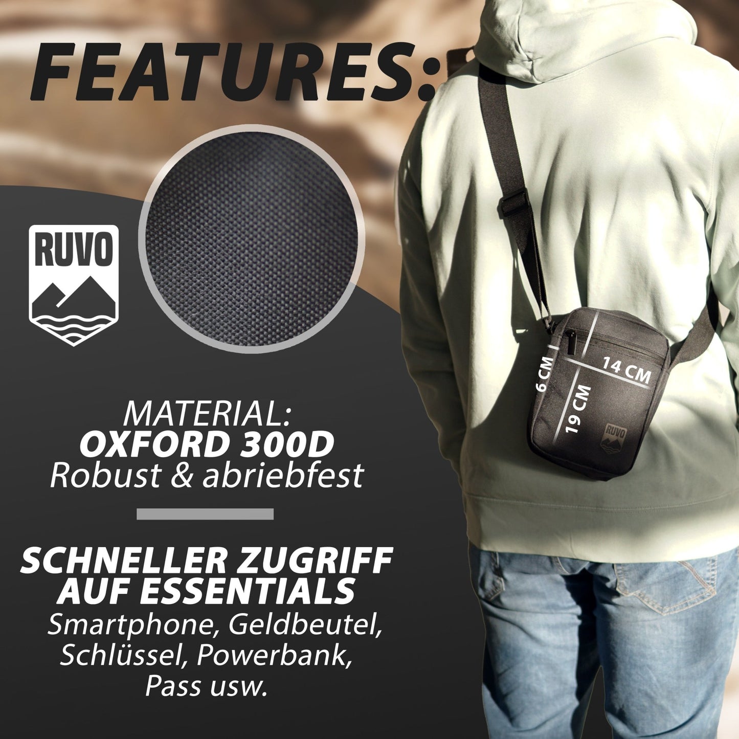 Shoulder Bag Gr. S - RUVO